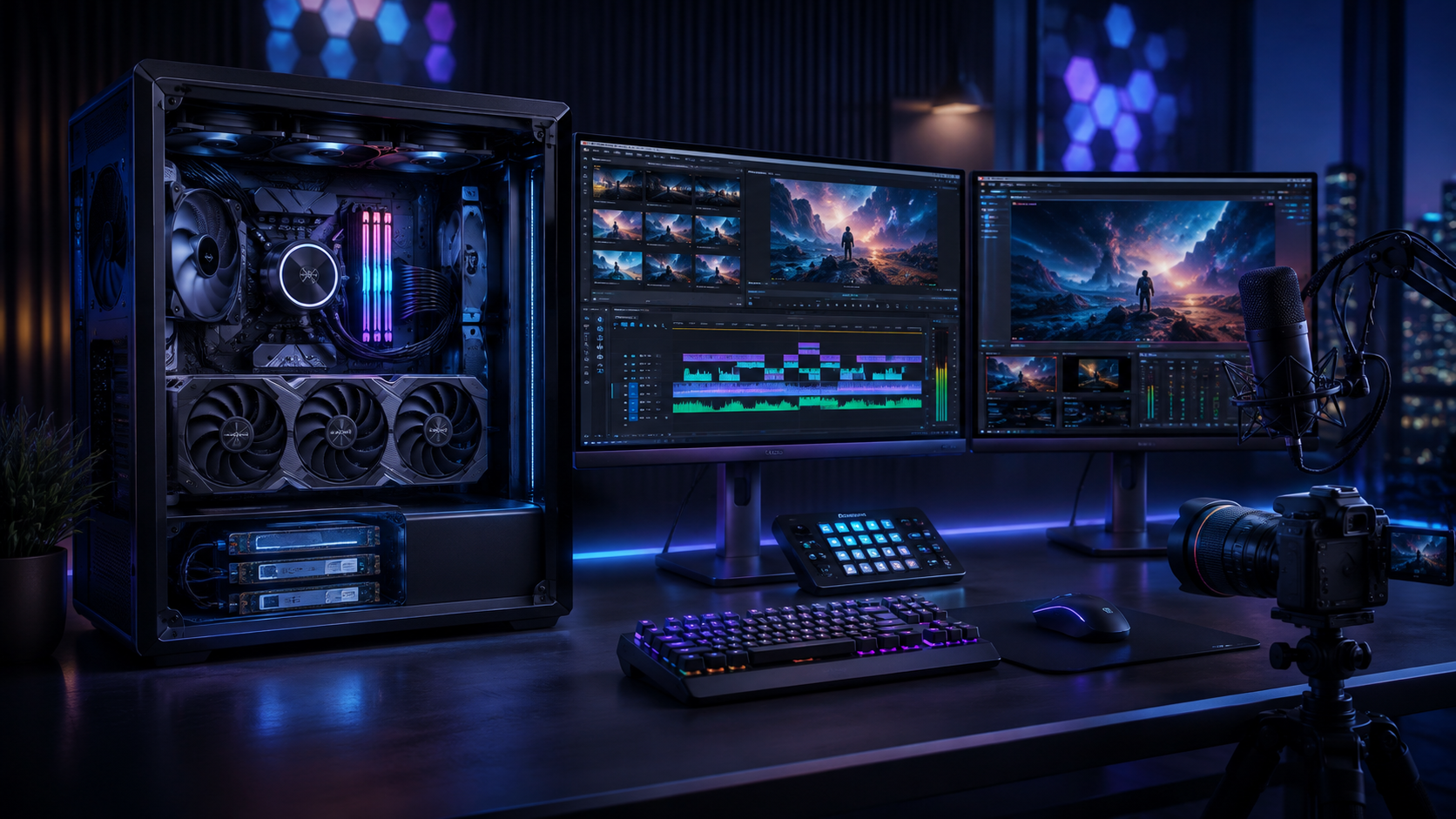 Der richtige Creator-PC 2026: Hardware für Videoschnitt, Streaming und Gaming
