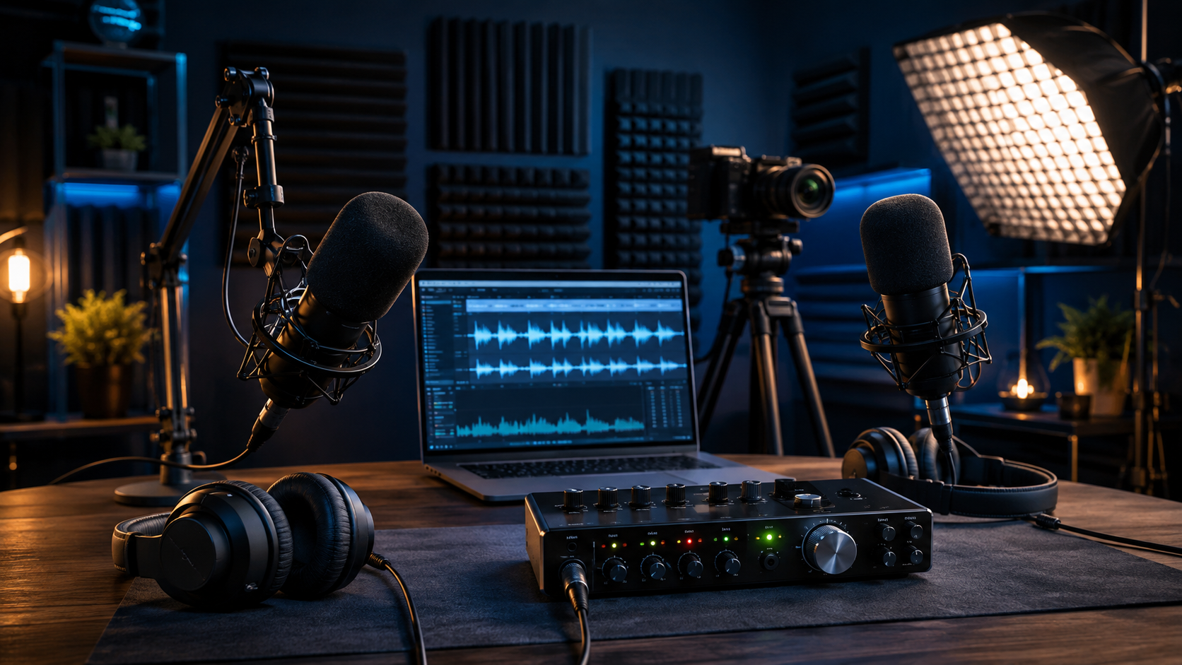 Podcast-Studio aufbauen: Mikrofon, Raumakustik, Aufnahme und Veröffentlichung