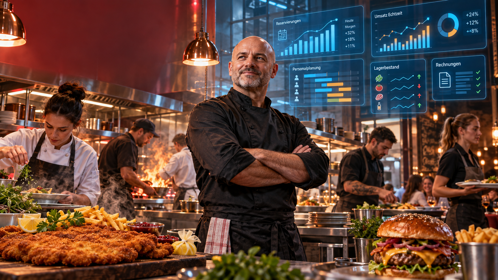 Redo und Redo XXL: Unternehmergeist, Stärke und Gastronomie mit KI