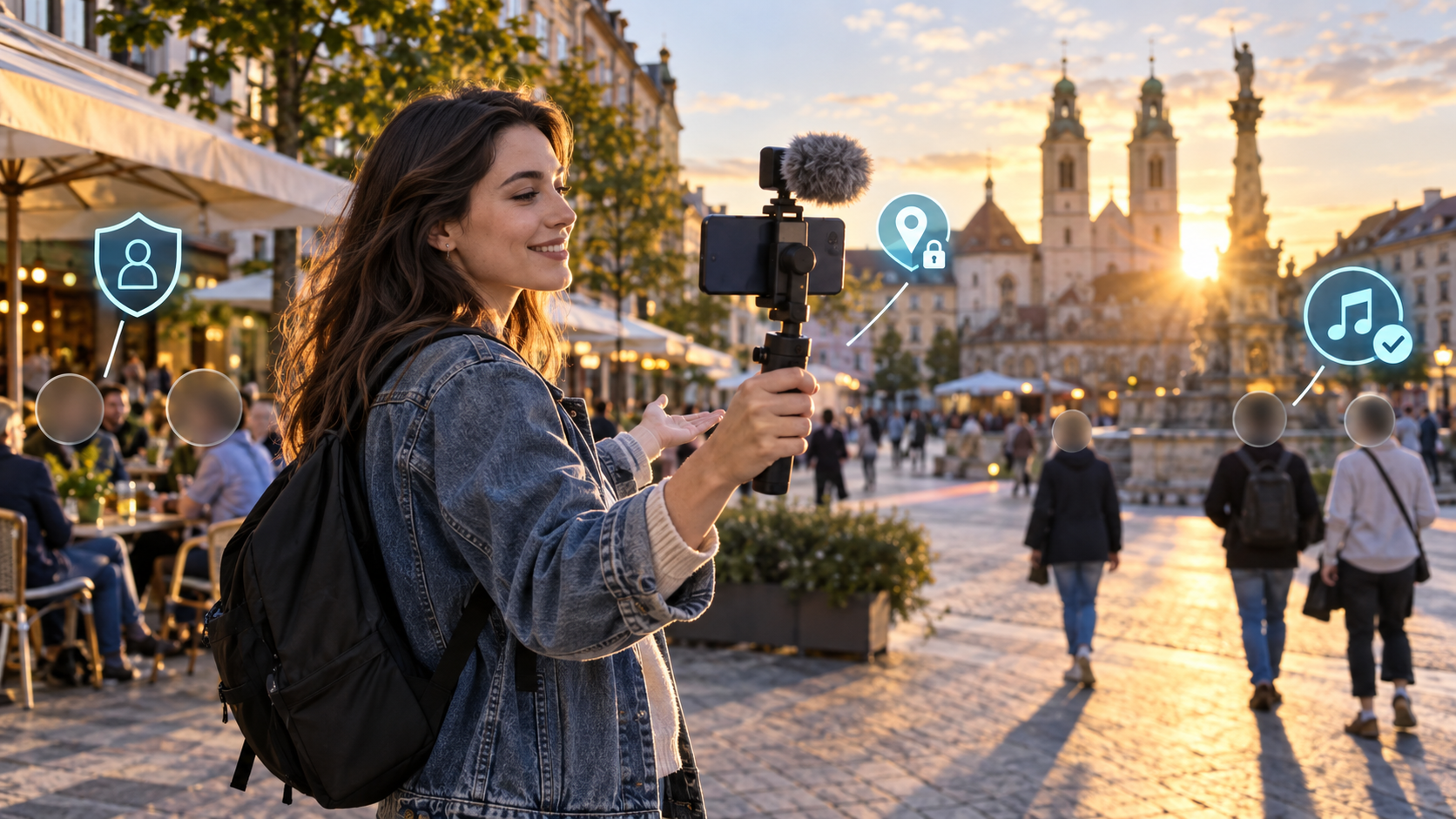 IRL streamen mit Verantwortung: Persönlichkeitsrechte, Musik und Standortschutz