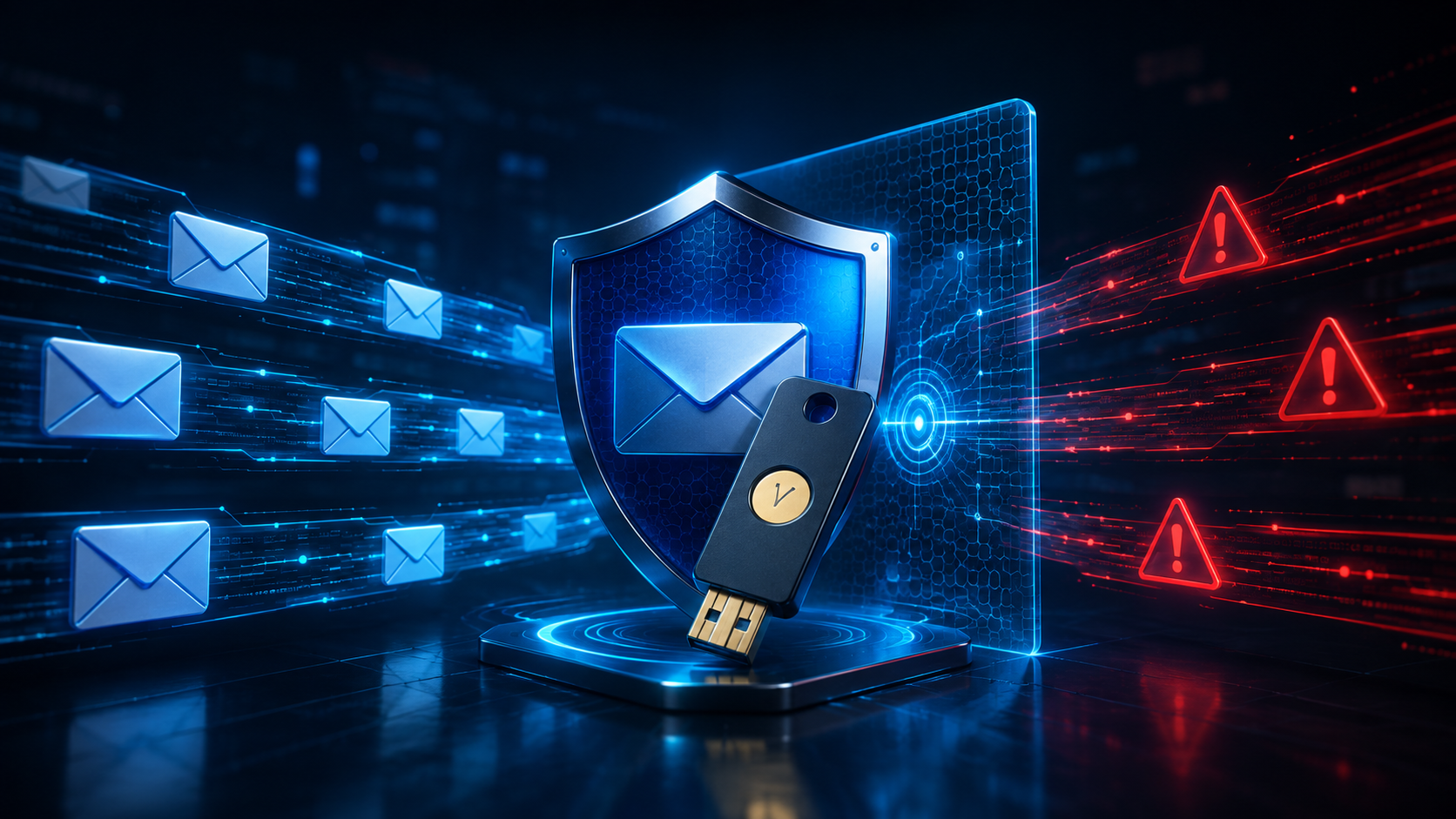 Geschäftliche E-Mail absichern: MFA, SPF, DKIM und DMARC verständlich erklärt